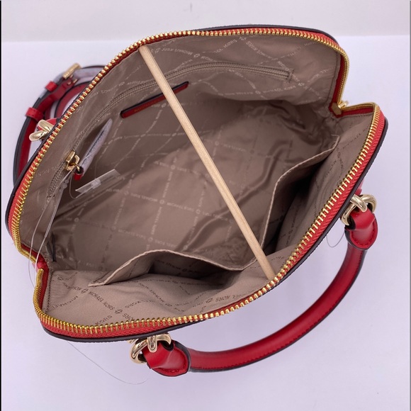 MICHAEL KORS Jet Set Medium Logo Dome Satchel XBODY - Picture 6 of 10